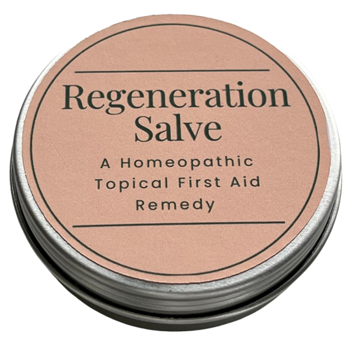 Regeneration salve in a 20g tin